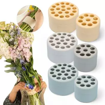 Spiral Stem Holder Reusable Spiral Flower Stem Holder Spiral Ikebana Stem Holder Ring for Vase Flower Arrangement