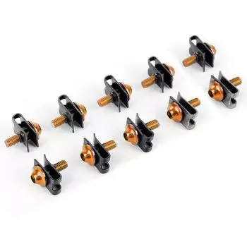 Spire Speed Spring Nuts Fastener Clip Screw Motorcycle Shell Screw Motorcycle Fairing Bolt