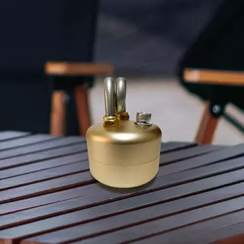 Спиртовая горелка походная печь портативный спирт для туристического ресторана коричневый