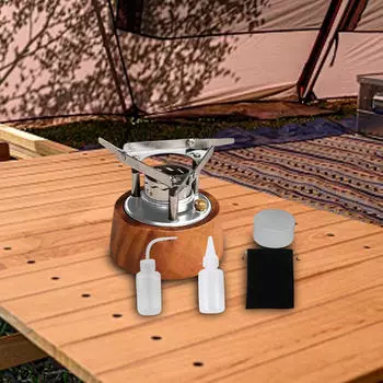 Спиртовая печь Backpacker Cooking Burner Емкость 220 мл Camp для кухонных принадлежностей серебряный