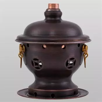 Спиртовой нагреватель Медный котел Маленький хот-пот Коммерческая окантовочная печь Одиночный спиртовой котел Один человек ест медный хот-пот кастрюля для приготовления пищи