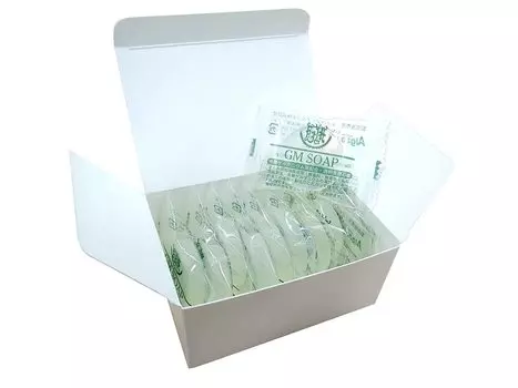 Spirulina Promotion Association GM SOAP GM Soap 10 г x 10 штук набор Органическое германиевое очищающее мыло для лица Ge-132P