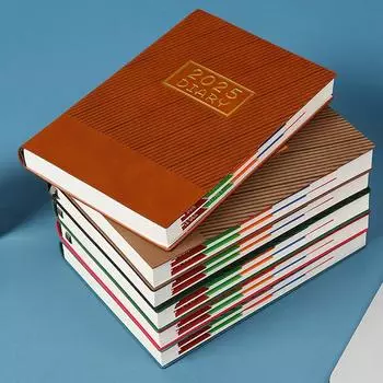 Список дел Ежедневный план Блокнот Управление временем 2025 a5 Блокнот Канцелярские принадлежности brown style 1