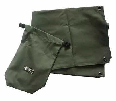 SPLASH FLASH огнестойкий брезентовый защитный тент для отдыха на открытом воздухе кемпинговый ветрозащитный чехол для защиты от искр в комплекте (Зеленый лес) лес зеленый