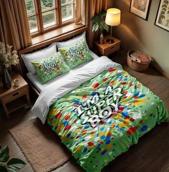 Splat Squad Duvet Cover Set without sheet King Queen Double Full Twin Single Size Bed Linen Set 140x210cm