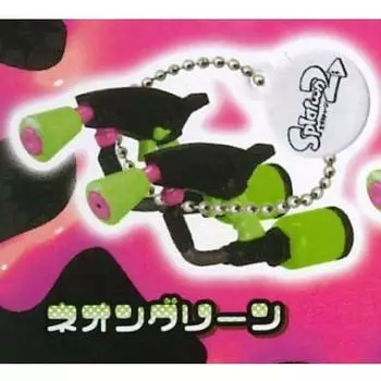 Splatoon 2 Buki Mascot Splat Maneuver x Neon [4. Green] (single item)