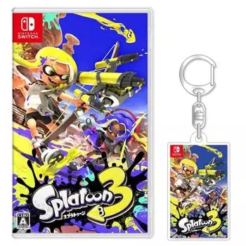 Splatoon 3 - Переключатель ([Amazon.co.jp limited] В комплект входит оригинальный акриловый брелок)