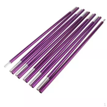 Сплав 13 секций запасной тент для кемпинга на открытом воздухе Red 8.5mm 3.2m