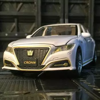Сплав 1/32 масштаб Toyota Crown модель автомобиля литья под давлением и транспортных средств детский подарок автомобиль Миниавто коллекция игрушка для мальчиков