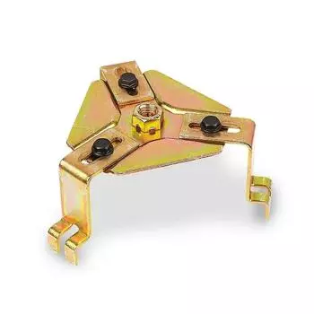 Сплав 3-х кулачковый регулируемый автомобильный топливный насос крышка бака съемник гаечный ключ инструмент для ремонта и разборки топливного бака автомобиля золотой