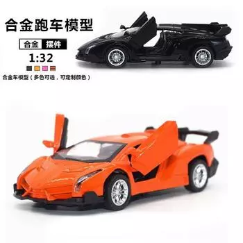 Сплав Rambo Poison Car Модель Мальчик Металлическая Игрушечная Машина оранжевый