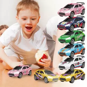 Сплав RC гоночный автомобиль Карманный настольный микро дрифт гоночный автомобиль One Size розовый