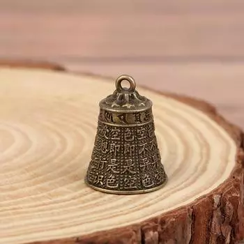 Сплав ретро три льва колокольчик ветряная музыка подвеска для автомобиля антикварный колокольчик мини скульптура молитва Гуаньинь колокольчик шуй фэн колокольчик