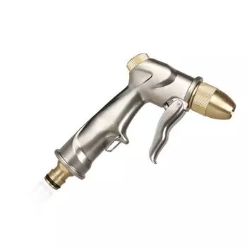 Сплав садовый шланг пистолет-распылитель без утечки несколько моделей воды пистолет для полива высокого давления гуманизированный