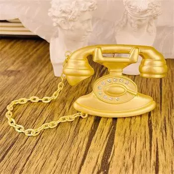 Сплав Телефон Брошь Sense Niche Pin Ювелирные Изделия Аксессуары Для Одежды Корсаж Одежда Анти-Свет Украшения