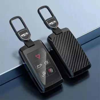 Сплав + ТПУ чехол для дистанционного ключа автомобиля чехол брелок для Land Rover Range Rover Evoque Discovery Sport Velar для Jaguar XE E-PACE XF