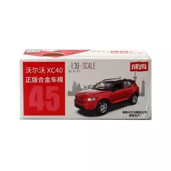 Сплав Xc40 139 Модель автомобиля для детской игры с инерционным управлением Игрушка в подарок