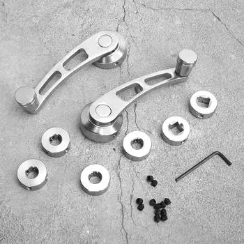 Сплавная оконная ручка, подъемная рукоятка, подходит для классического автомобиля, подъемная рукоятка, подъемная оконная ручка