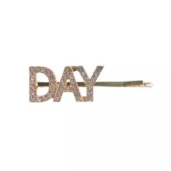 Сплавные булавки, элементы букв, зажим для головных уборов, простой, прочный, милый подарок, декоративный дизайн со стразами, многофункциональные инструменты для укладки