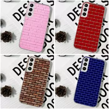 Чехол для телефона Splicing Bricks для Samsung Galaxy S10 S10e S8 S9 Plus S7 A70 Edge Note10 Прозрачный чехол S10 plus