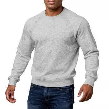 Splicing Round Neck Sweatshirt, Loose Long Sleeved T-Shirt Fashionable Top XXXL