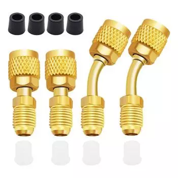 Сплит-адаптер переменного тока Высокоэффективные инструменты для кондиционирования воздуха Быстроразъемные фитинги переменного тока Износостойкий адаптер для шланга хладагента HVAC