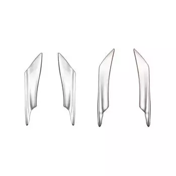 Сплиттер бампера автомобиля, плавник, воздушный нож, спойлер губы переднего бампера, канарды, обвес кузова автомобиля