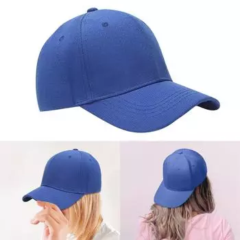 Сплошная шляпа, весна-лето, черная мужская бейсболка с козырьком One Size