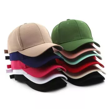Сплошной цвет бейсболки, повседневные кепки Snapback, шляпы от солнца, модные шляпы Gorras в стиле хип-хоп для папы для мужчин и женщин, унисекс 55-60cm