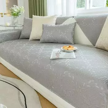 Сплошной цвет чехол для дивана Нескользящий высокоточный жаккардовый чехол для дивана-полотенца для гостиной чехлы для дивана Чехлы для диванов 30x50cm pillowcase оранжевый