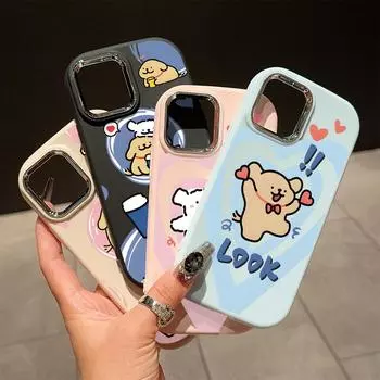 Сплошной цвет с серебряным краем линзы, жирный корпус, Мягкий ТПУ, жидкий силиконовый чехол, противоударный чехол для телефона для Xiaomi Redmi Samsung Redmi 10 синий