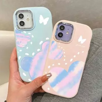 Сплошной цвет с серебряным краем линзы, жирный корпус, мягкий ТПУ, жидкий силиконовый чехол, противоударный чехол для телефона для OPPO Reno Realme OnePlus OnePlus Nord CE 2 Lite 5G синий