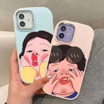 Сплошной цвет с серебряным краем линзы, жирный корпус, мягкий ТПУ, жидкий силиконовый чехол, противоударный чехол для телефона для OPPO Reno Realme OnePlus OnePlus Nord CE 2 Lite 5G синий