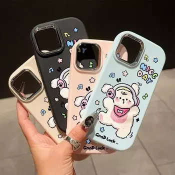 Сплошной цвет с серебряным краем линзы, жирный корпус, Мягкий ТПУ, жидкий силиконовый чехол, противоударный чехол для телефона для Xiaomi Redmi Samsung Redmi 10 синий