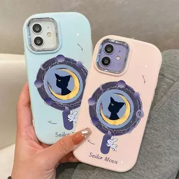 Сплошной цвет с серебряным краем линзы, жирный корпус, мягкий ТПУ, жидкий силиконовый чехол, противоударный чехол для телефона для OPPO Reno Realme OnePlus OPPO A55 5G розовый