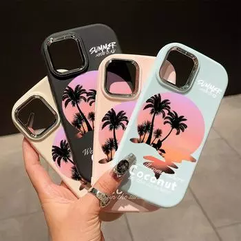 Сплошной цвет с серебряным краем линзы, жирный корпус, Мягкий ТПУ, жидкий силиконовый чехол, противоударный чехол для телефона для Xiaomi Redmi Samsung Redmi 9 синий