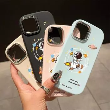 Сплошной цвет с серебряным краем линзы, жирный корпус, Мягкий ТПУ, жидкий силиконовый чехол, противоударный чехол для телефона для Xiaomi Redmi Samsung Xiaomi 13T синий