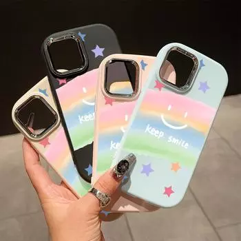 Сплошной цвет с серебряным краем линзы, жирный корпус, Мягкий ТПУ, жидкий силиконовый чехол, противоударный чехол для телефона для Xiaomi Redmi Samsung Redmi 10 синий