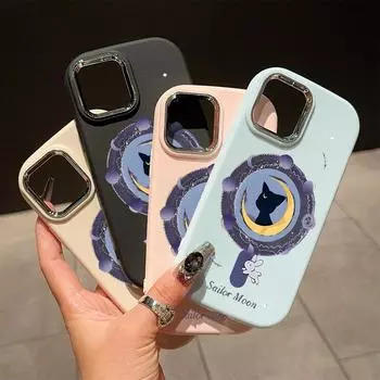 Сплошной цвет с серебряным краем линзы, жирный корпус, Мягкий ТПУ, жидкий силиконовый чехол, противоударный чехол для телефона для Xiaomi Redmi Samsung Samsung A22 синий