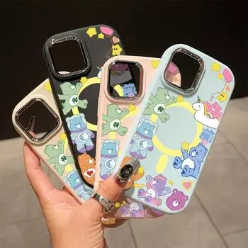 Сплошной цвет с серебряным краем линзы, жирный корпус, Мягкий ТПУ, жидкий силиконовый чехол, противоударный чехол для телефона для Xiaomi Redmi Samsung Xiaomi Poco C50 чёрный