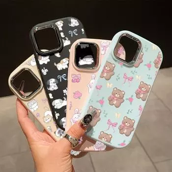 Сплошной цвет с серебряным краем линзы, жирный корпус, Мягкий ТПУ, жидкий силиконовый чехол, противоударный чехол для телефона для Xiaomi Redmi Samsung Redmi 10A чёрный