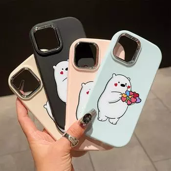 Сплошной цвет с серебряным краем линзы, жирный корпус, Мягкий ТПУ, жидкий силиконовый чехол, противоударный чехол для телефона для Xiaomi Redmi Samsung Redmi K40 синий