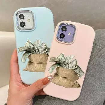 Сплошной цвет с серебряным краем линзы, жирный корпус, мягкий ТПУ, жидкий силиконовый чехол, противоударный чехол для телефона для OPPO Reno Realme OnePlus Realme 9 5G белый