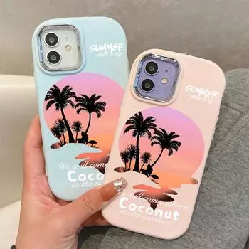 Сплошной цвет с серебряным краем линзы, жирный корпус, мягкий ТПУ, жидкий силиконовый чехол, противоударный чехол для телефона для OPPO Reno Realme OnePlus OPPO A12S розовый