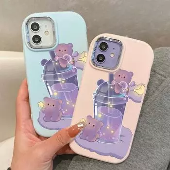 Сплошной цвет с серебряным краем линзы, жирный корпус, мягкий ТПУ, жидкий силиконовый чехол, противоударный чехол для телефона для OPPO Reno Realme OnePlus OPPO A16 белый