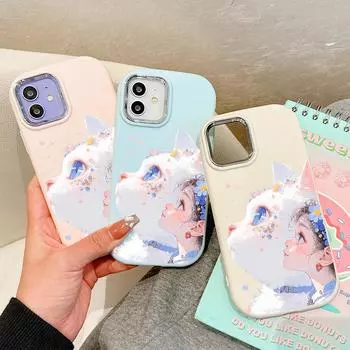 Сплошной цвет с серебряным краем линзы, жирный корпус, мягкий жидкий силиконовый чехол из ТПУ, противоударный чехол для телефона для Huawei Honor iPhone Infinix Tecno Vivo Vivo V25 Pro 5G чёрный