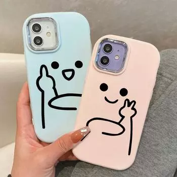 Сплошной цвет с серебряным краем линзы, жирный корпус, мягкий ТПУ, жидкий силиконовый чехол, противоударный чехол для телефона для OPPO Reno Realme OnePlus OPPO Reno12 F 5G белый