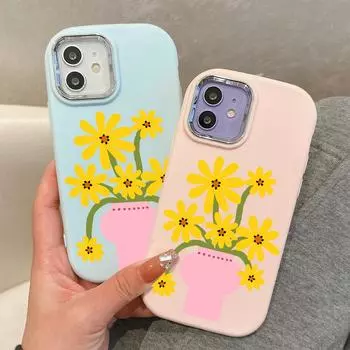 Сплошной цвет с серебряным краем линзы, жирный корпус, мягкий ТПУ, жидкий силиконовый чехол, противоударный чехол для телефона для OPPO Reno Realme OnePlus OPPO F19 белый