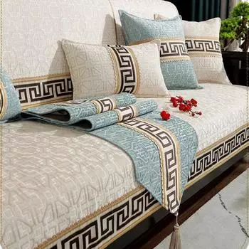 Сплошной цвет, угловой, нескользящий, спинка дивана, подлокотник, полотенце, чехол для сиденья в скандинавском стиле, чехол для кресла с откидной спинкой, роскошные китайские новые диванные подушки 70x70cm 1pcs