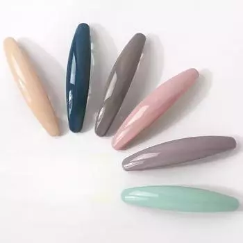 Сплошной цвет, зажим для хвоста, модные простые заколки для укладки волос, шпилька для женщин и девочек, аксессуары для укладки волос, головные уборы